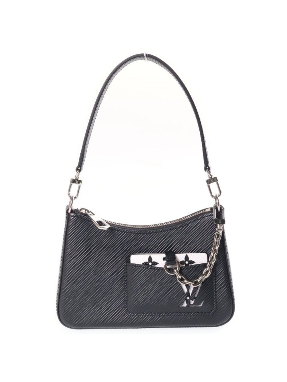 Louis Vuitton Epi Marerini 2-Way Shoulder Bag Leather Black